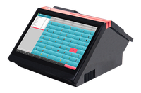 Systèmes PDV Tout-en-Un Écran Tactile Capacitif Full HD 1080P de 14,1 Pouces à 10 Points Double Affichage avec Imprimante et Massicot 80mm Intégrés