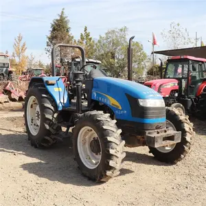 Trator de fazenda para agricultura, venda quente em arábia saudita usado trator hollan 80