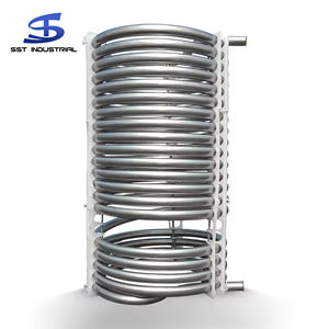 Elemento Calefactor en Espiral de Acero Inoxidable 430 Personalizado al por Mayor, Intercambiador de Calor en Espiral, Tubo de Acero Inoxidable de Grado 201 304L - Product Image 3