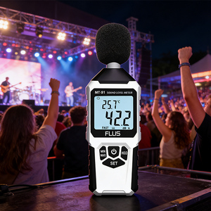 Sonometre numérique intelligent avec écran LCD rétroéclairé 35dB-135dB, testeur audio, mesure du niveau sonore - Product Image 3