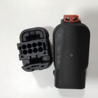 IP67 100a connecteur hybride alimentation + signal 2 + 8 broches prise à Angle droit pour câble de 16 mm2 et prise pour batterie de vélo électrique