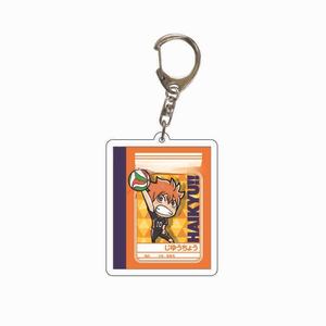 Kinoshita Shoyo Hinata Shoyo <span class=keywords><strong>Karasuno</strong></span> Yuu Nishijima Yuu portachiavi acrilico gioventù pallavolo Merchandise lega metallo plastica - Product Image 6