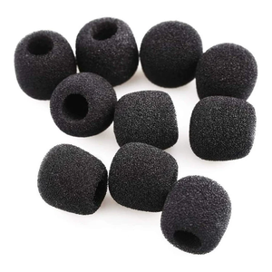Penutup Mikrofon Busa Anti Angin untuk Headset Studio Rekaman, Filter Pop Mini, Penutup Busa Mikrofon - Product Image 5