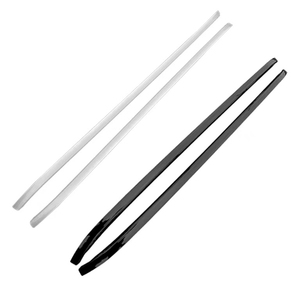 2 cái bạc màu đen hàng không lớp hợp kim nhôm mái giá thanh đường sắt mái cho TOYOTA bz3x Bozhi 3x <span class=keywords><strong>2025</strong></span> - Product Image 2