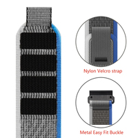 Bracelet de montre en nylon 22mm 26mm pour Garmin Fenix 9 8X 7 7X Pro 6X 5X Plus Tactix 8 Enduro 3 2 Strap Bracelet Watchband