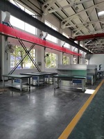 Banc de travail industriel robuste personnalisé pour station de soudage, six postes, pour assemblage de moules, en acier inoxydable, neuf