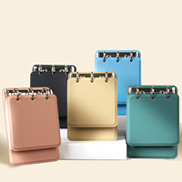 Carnet miniature personnalisé, journal à feuilles mobiles personnalisé, papeterie de bureau A7, cadeau promotionnel, agenda