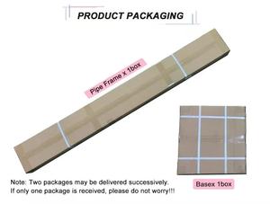 طقم أنابيب وستائر قابل للتعديل من الألومنيوم التلسكوبي لتزيين خلفيات حفلات الزفاف - Product Image 6