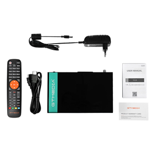 Receptor de <span class=keywords><strong>TV</strong></span> Digital Satelital R <span class=keywords><strong>GTMedia</strong></span> MARS N-1 Android <span class=keywords><strong>TV</strong></span> <span class=keywords><strong>Box</strong></span> 1080P Full HD con 1 Año de Garantía VB-S2 V8X Plástico Europa - Product Image 6