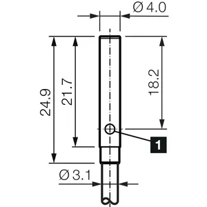 Capteur de proximité DCC4.0V1.5NOLK - Product Image 2
