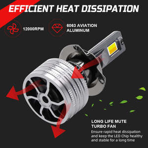 Phare Led Tri Couleur 6500K 4300K 3000K H1 H4 H11 9005 9006 H7 Led Voiture Lumière Canbus 100W Auto Ampoule pour BMW <span class=keywords><strong>Kia</strong></span> - Product Image 5