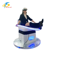 Pour PlayStation 9D VR jeu simulateur intérieur Commercial 360 Solution pour Vr Gaming House monnayeur