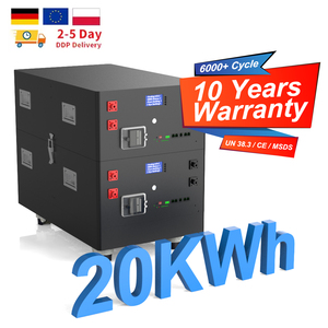 Batería de Litio Apilable para Almacenamiento de Energía en Oferta, 51.2V 20kw 30kw 40kw 200ah 280ah 300ah 48V con BMS - Product Image 1
