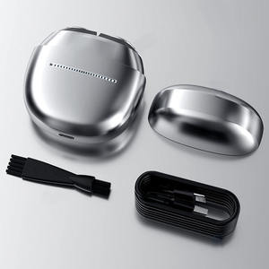 CITICITY Blue and Silver Custom Color Rechargeable Twin Blade Rechargeable Men's Electric <b>Shaver</b> Electric <b>Shavers</b> for Men - Product Image 1