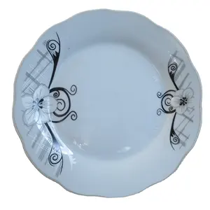 Ceramic arcopal dinner plate wholesale unbreakable porcelain pakistani dinner set plate good price