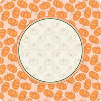 Tapis de Mahjong carré bleu marine à motif floral de citrouille, antidérapant et insonorisant, pour soirées de Mahjong américain