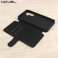 Étui portefeuille antichoc en cuir PU vierge personnalisable par sublimation, résistant à la saleté, avec TPU, pour téléphones A04, A04E, A34, A54 5G