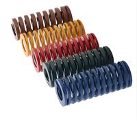 Composants de matrices de poinçonnage en spirale rectangulaires en acier allié industriel robuste et durable, pour l'estampage de métaux