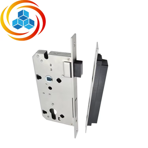 Cerradura Magnética de Acero Inoxidable Doorplus de 168 mm, Cuerpo de Cerradura Euro con Llave, Antirrobo, para Puerta de Madera, Manija de Tracción, Cerradura Corredera - Product Image 1