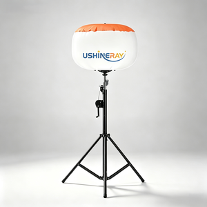 60W IP54 Portable Mobile Balloon <b>LED</b> <b>Light</b> Emergency <b>led</b> mobile lighting tower with no glare for highway <b>work</b> - Product Image 6