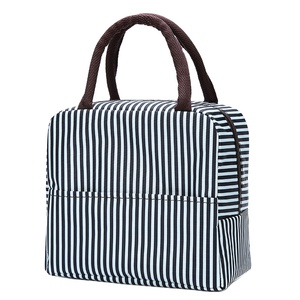 Hot Custom Flamingo Printed 10-30L Lunch Bag Cooler Tote aislado para Picnic Striped Thermal Food Storage Bag - Product Image 2