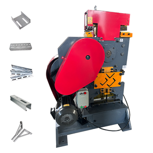 Machine compacte mécanique multifonction pour la découpe et le poinçonnage de métaux, idéale pour les profilés, l'acier plat, l'acier rond et le fer. - Product Image 3