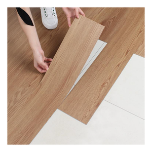 Bois Texture Pas Cher Haute Brillance Peler et Coller Planches Carreaux de Vinyle Revêtement de Sol Adhésif - Product Image 3