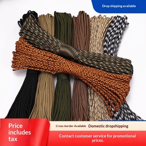 <span class=keywords><strong>Cuerda</strong></span> <span class=keywords><strong>de</strong></span> Paracord Acrílica <span class=keywords><strong>de</strong></span> 7 Hilos y 4 mm Fiery Fox, <span class=keywords><strong>Cuerda</strong></span> Multifuncional para Escalada, Paracaidismo, Tracción, Escape y Rescate - Product Image 2