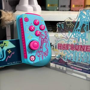 Manette de jeu extensible GameSir X5s Hatsune Miku en collaboration, joystick à effet Hall 5.3, manette de jeu mobile pour iOS, Android, Switch, <span class=keywords><strong>PC</strong></span> - Product Image 3