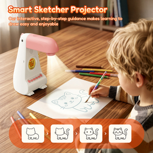 Jouets de dessin pour enfants T100 : Projecteur de traçage et de dessin intelligent AI pour l'apprentissage des enfants - Product Image 3