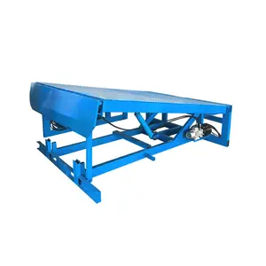 10 Tonnen elektrische hydraulische Container Dock Leveler Systeme Laderampe Ausrüstung Dock Rampe