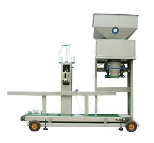 Máquina empacadora de granos de maíz de 20-80 kg/bolsa, báscula de embalaje cuantitativa de pesaje automático de arroz, máquina de llenado de paquetes de pellets - Product Image 1