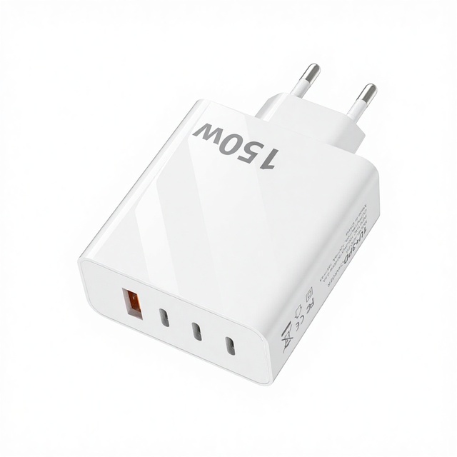 150W 3PD+1USB PD QC3.0 35W Output Universal Fast Charger Mobile Phone Camera Laptop Adapter