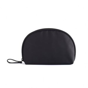 Bolsa de Maquillaje Portátil Impermeable de Estilo Femenino y Pequeña Capacidad, Bolsa de Almacenamiento de Maquillaje de Viaje de Nailon con Logotipo Personalizado para Mujer, con Cierre de Cremallera a la Moda - Product Image 4