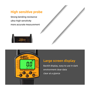 Lancol AR991 Medidor De Umidade De Grãos Analisador LCD Backlight Medidor De Umidade Para Arroz Amendoim Feijão Instrumento De Medição Paramétrica - Product Image 6