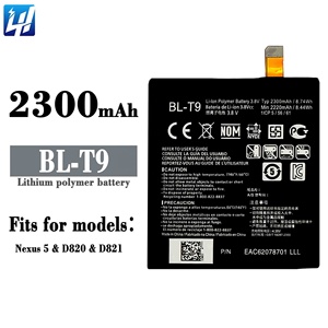 Batterie ai polimeri di litio BL-T9 2300mAh 4.35V <span class=keywords><strong>per</strong></span> <span class=keywords><strong>LG</strong></span> Nexus 5 D821 D820 <span class=keywords><strong>batteria</strong></span> del <span class=keywords><strong>telefono</strong></span> cellulare - Product Image 6