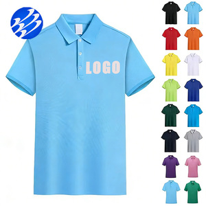 Çin Malı Nefes Alabilen Polo Tişört Özel Büyük Beden Düz Renk Günlük Polo Tişört Logonuzla - Product Image 1