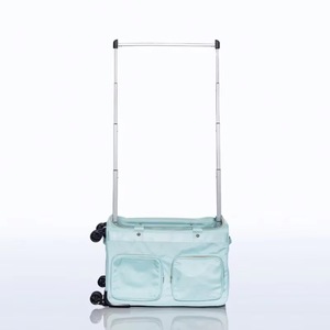 Sac de danse BSCI avec porte-vêtements, sac de voyage à roulettes pour costumes, bagages verticaux à roulettes pour la danse - Product Image 3