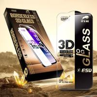 Protection d'écran en verre trempé transparent 3D sans bordure Its Me OG pour iPhone 17 Pro Max 17 Air 16 Xr XS Max 15 14 Anti-rayures