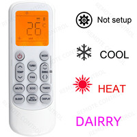 Télécommande de climatiseur pour PIONEER POWERS DAIRRY Sharp ONIDA TCL