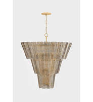 Lustre en cristal de verre de grande taille pour décoration de luxe, luminaires suspendus pour salon, chambre à coucher, hôtel