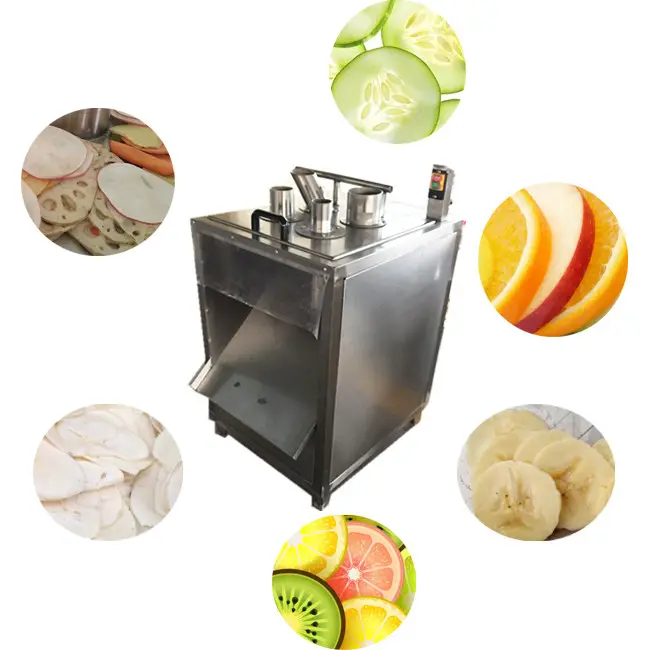 Промышленная коммерческая машина для нарезки овощей и фруктов, машина для нарезки бананов и картофеля на продажу