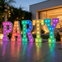 Lettres lumineuses géantes personnalisées « Marry Me » de 1,2 m pour les propositions de mariage, les mariages en extérieur, les fêtes d'anniversaire, les bâtiments et l'usage domestique - IP65