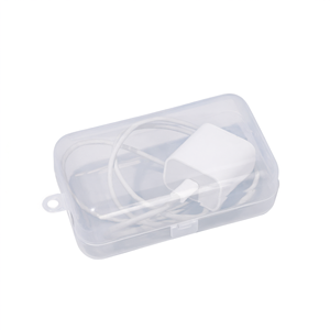Boîte de rangement transparente en plastique pour câbles, chargeurs et cordons de données – Idéale pour la maison, les voyages, le bureau et les tiroirs - Product Image 2