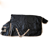 Couverture imperméable pour cheval, épaisse, en tissu Oxford, avec sangles de ventre réglables, manteau chaud pour la protection hivernale en extérieur