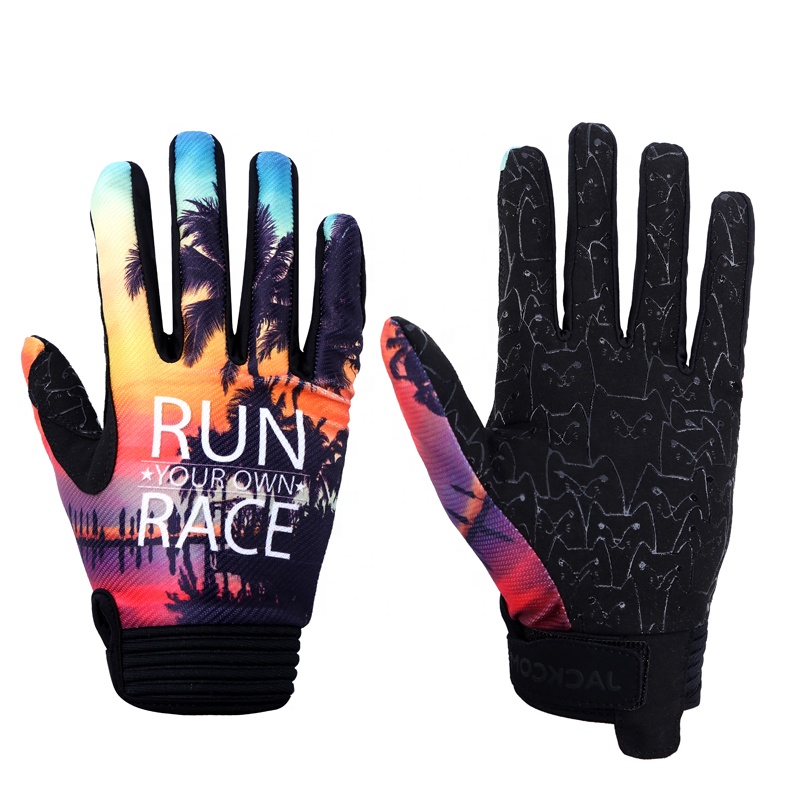 Все гоночные перчатки для горного велосипеда BMX, велосипедные легкие перчатки для мотокросса с закрытыми пальцами