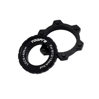 TOOPRE Accessoires de vélo Verrouillage central à six broches Vis Disque de frein Conversion Moyeu Disque Verrouillage central Adaptateur de disque