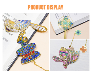 Đánh dấu kim loại Tùy chỉnh thời trang và dễ thương hoàn hảo cho quà tặng ngày lễ đặc biệt là cho ngày của giáo viên và Giáng sinh - Product Image 4