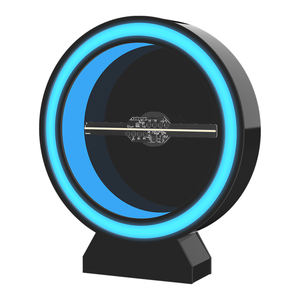 Offre Spéciale 360 degrés tournant Table type 3d hologramme ventilateur affichage avec couvercle application mobile contrôle 3d holographique ventilateur hologramme Portab - Product Image 3