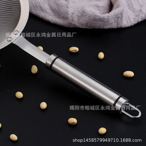 Colador de malla de acero inoxidable 304, extra grande, mediano y pequeño, para exprimir jugos, drenar aceite y fideos - Product Image 4